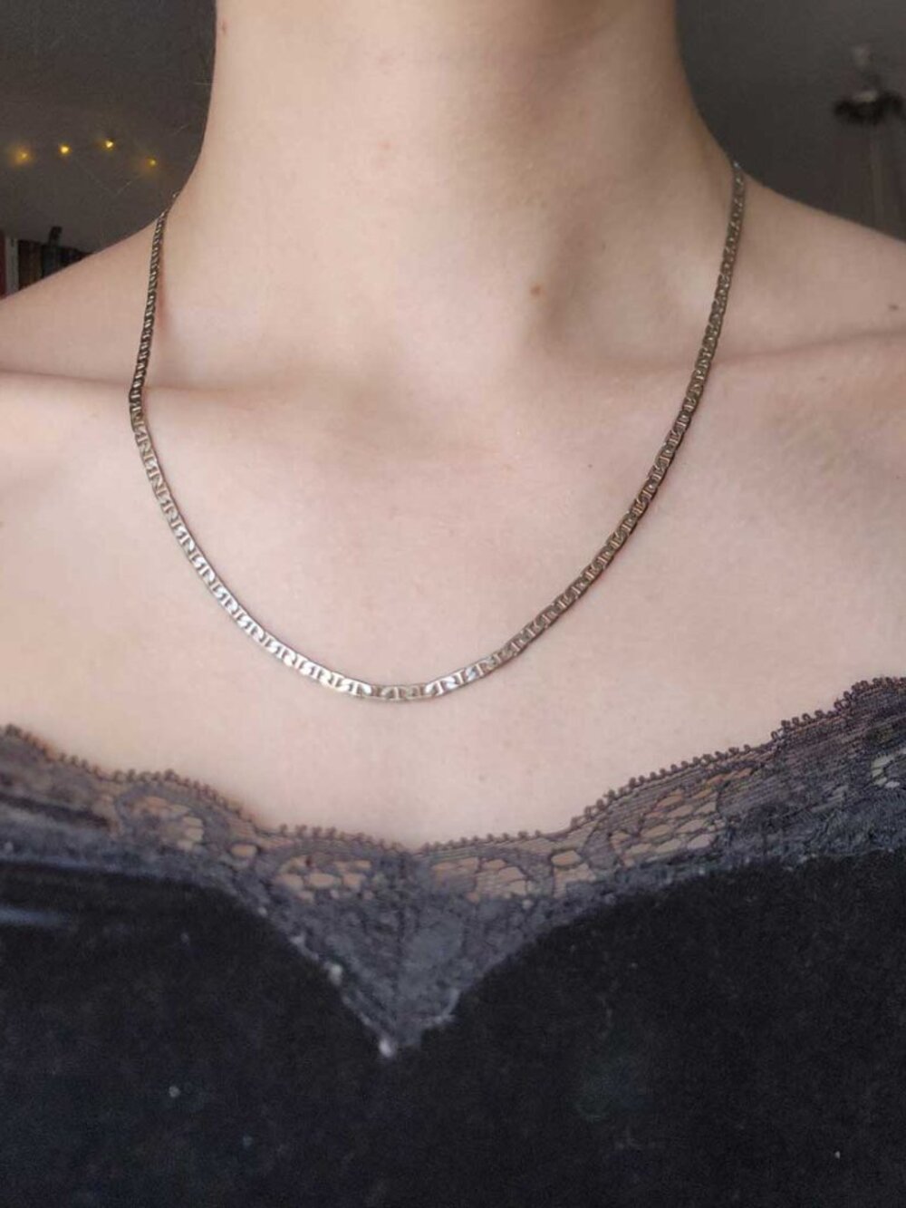20 inches silver toned mariner chain - Picture 3 of 13